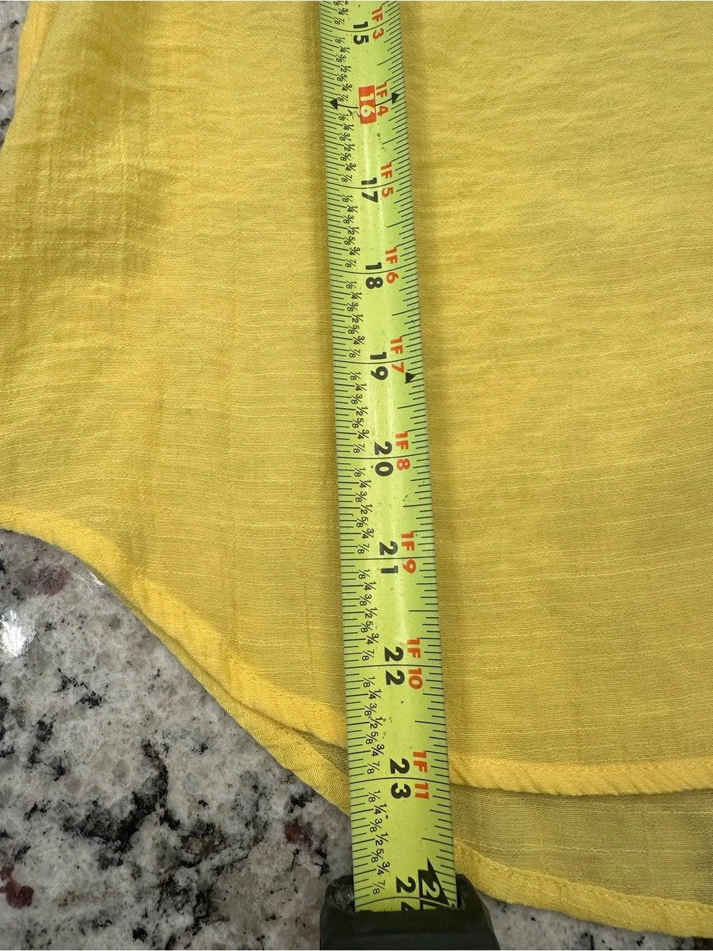 Maeve by Anthropologie Yellow Pleated V-Neck Blouse Knotted Cuffs XS - Picture 3 of 9
